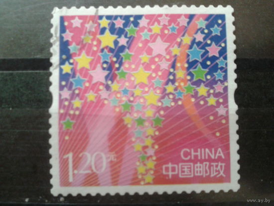 Китай 2013 Поздравительная марка
