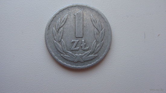 . Польша 1 злотый 1965 г.