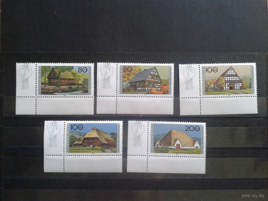 Германия 1996 сельские дома в Германии** Михель-8,0 евро полная серия