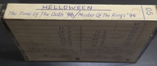 Аудиокассета HELLOWEEN 1996 - Time Of The Oath - / 1994 - Master Of The Ring -