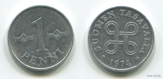 Финляндия. 1 пенни (1974)