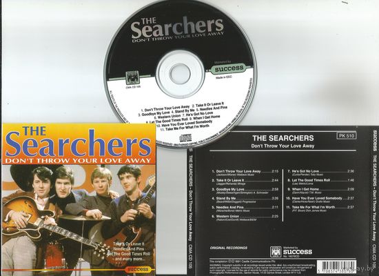 THE SEARCHERS - Don't Throw Your Love Away (CD аудио EUROPE 1991)