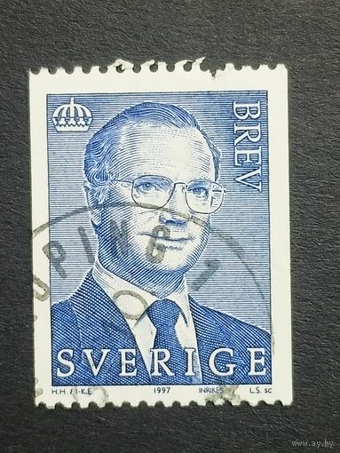 Швеция 1997. Король Карл XVI Густав