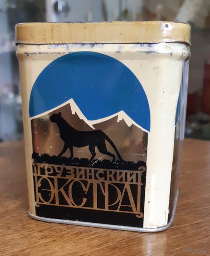 Чайница (коробка для чая) Грузинский Чай, СССР