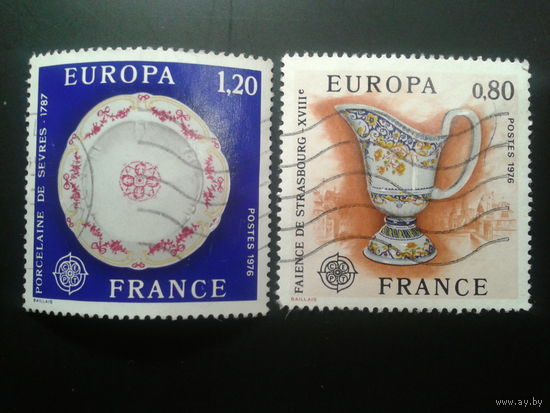 Франция 1976 Европа керамика 18 век полная
