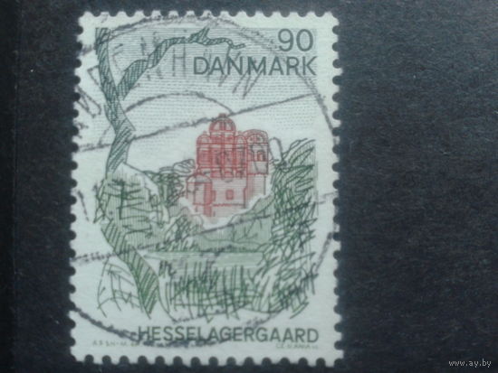 Дания 1974 здание 16 века