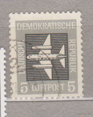 Авиация самолеты  Авиапочта - Германия ГДР 1957 год лот 2