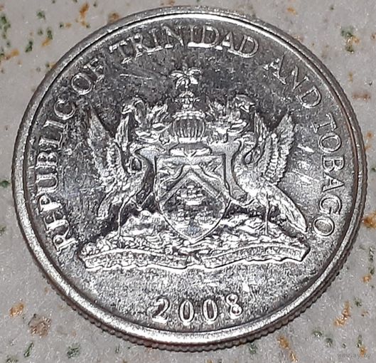 Тринидад и Тобаго 25 центов, 2008 (15-3-14)