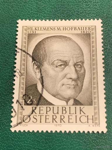 Австрия 1970. Klemens Hofbauer 1751-1820