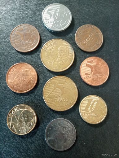 Монеты Бразилия