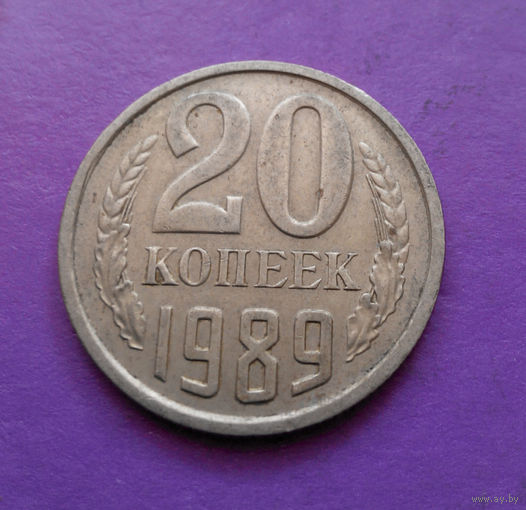 20 копеек 1989 СССР #02
