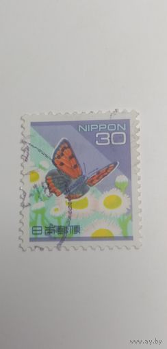 Япония 1997. Стандартный выпуск - насекомые и цветы