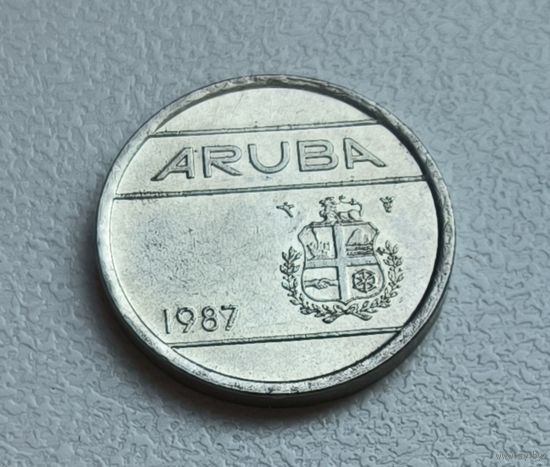 Аруба 5 центов, 1987 4-4-1