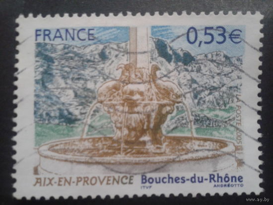 Франция 2005 фонтан