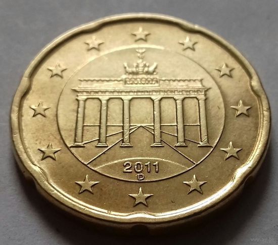 20 евроцентов, Германия 2011 D