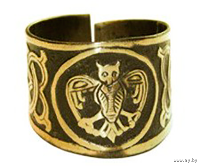 Перстень с изображением совы