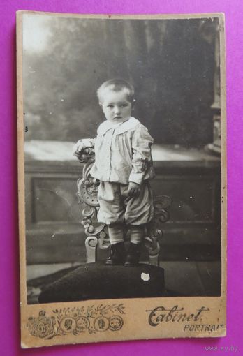 Фото кабинет-портрет "Ребенок", до 1917 г.