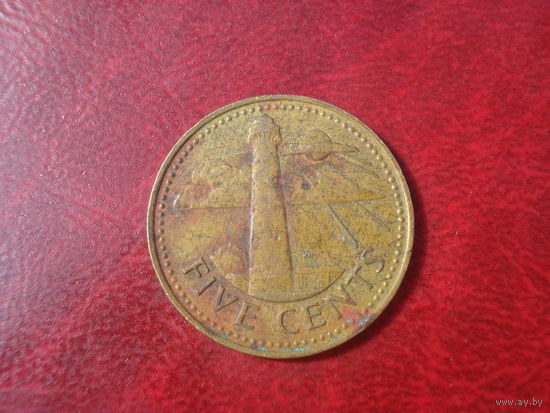 5 центов 1973 год Барбадос