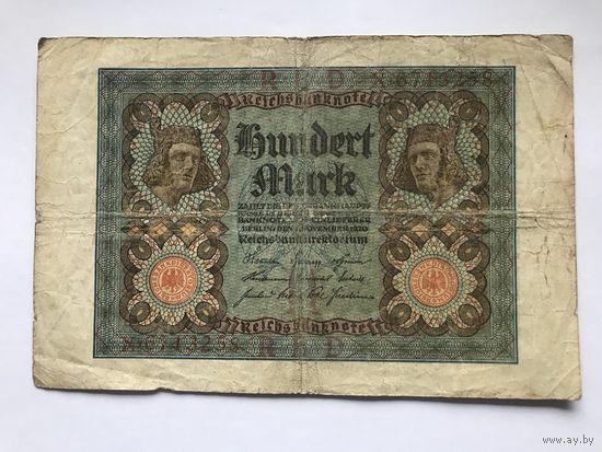 Германия 100 марок (серия X)