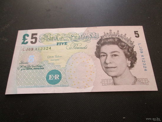 5 фунтов, Великобритания 2002 г.