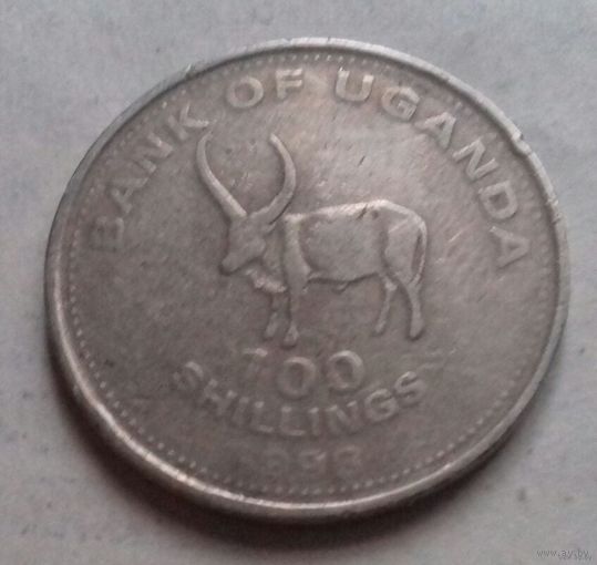 100 шиллингов, Уганда 1998 г.