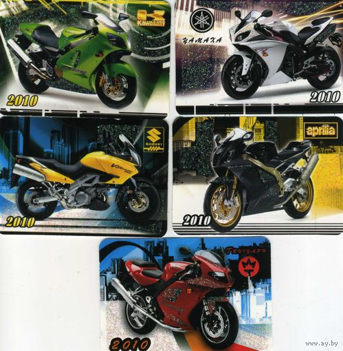 Календарики Мотоциклы 2010