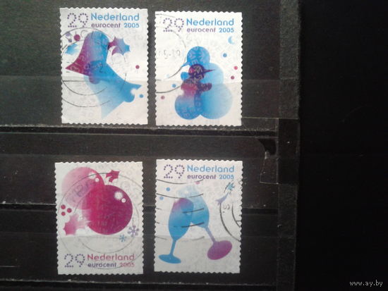 Нидерланды 2005 Новогодние марки
