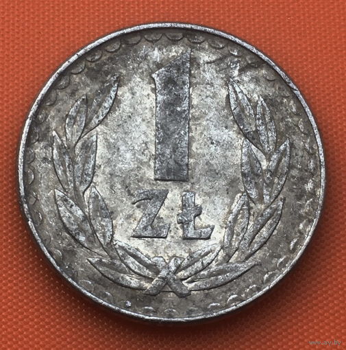 69-07 Польша, 1 злотый 1982 г.