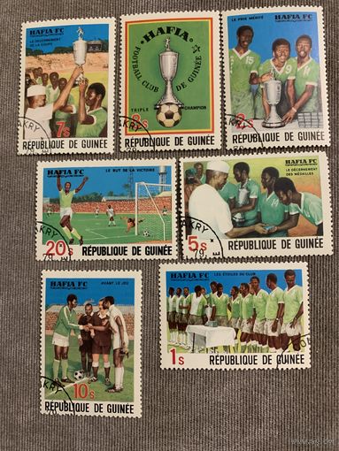 Гвинея 1979. Футбольный клуб Гвинеи Hafia. Полная серия