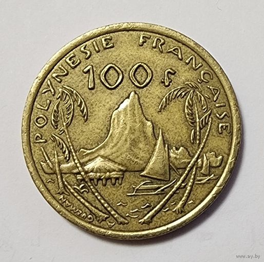 Французская Полинезия 100 франков, 2008