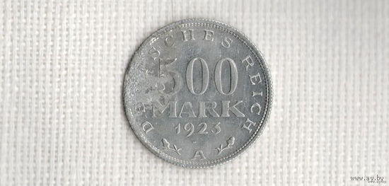 Германия 500 марок 1923 А //(АГ )