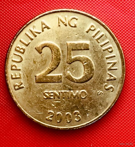 15-22 Филиппины, 25 сентимо 2003 г.