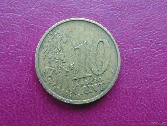 Италия 10 евроцентов 2002г. R