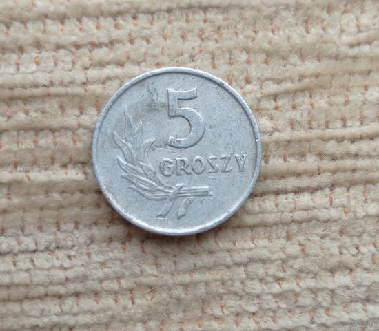 Werty71 Польша 5 грошей 1963
