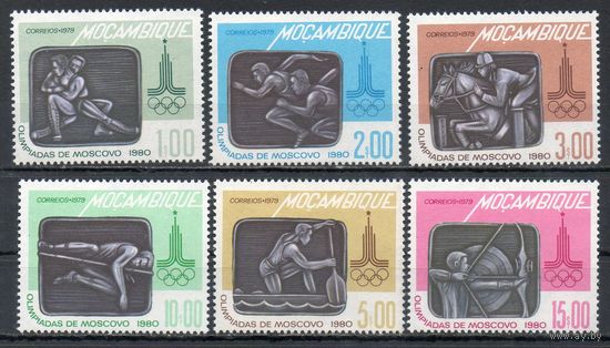 Олимпийские игры в Москве 1979 год серия из 6 марок