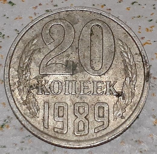 СССР 20 копеек, 1989 (15-3-16)