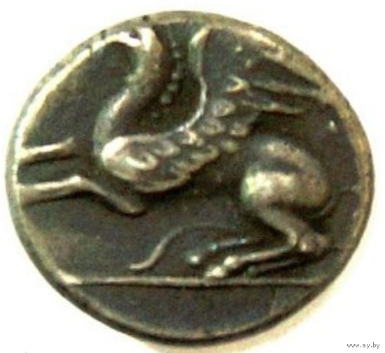 Греция. Абдера Тетробол Греция 386-375 до н. э.