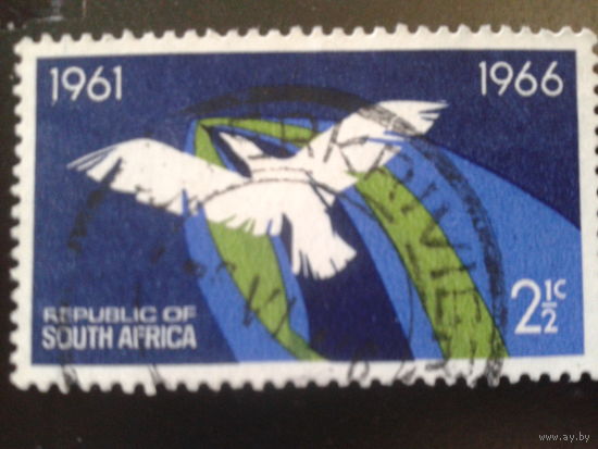 ЮАР 1966 5 лет республике, птица