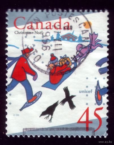 1 марка 1996 год Канада 1605