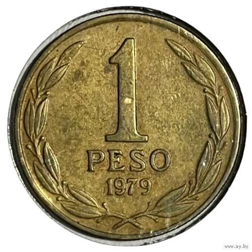 Чили 1 песо, 1979 (холдер)
