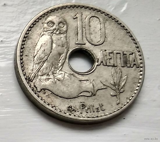 Греция 10 лепт, 1912  2-2-40