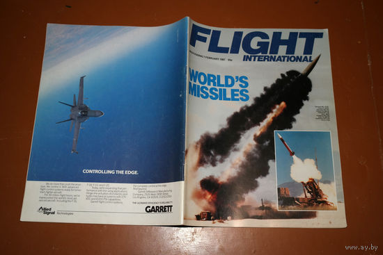 Авиационный журнал FLIGHT INTERNATIONAL  февраль 1987