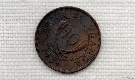 Уганда 10 центов 1966 //(Ст)