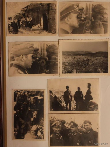 Оборона Севастополя.1 сектор Балаклав.немецкая окупация 1941-1942.Форт Южный.7 оригинальных фото