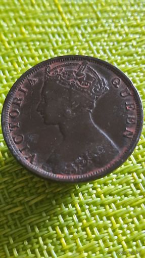 Гонконг 1 цент 1901 г