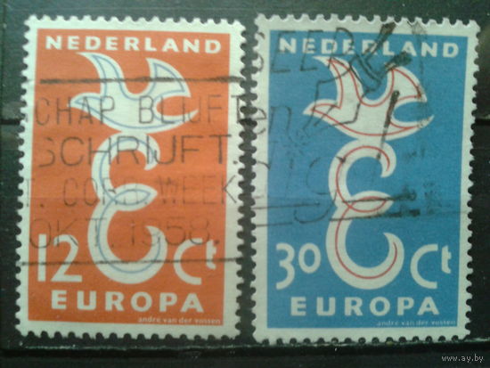 Нидерланды 1958 Европа Полная серия