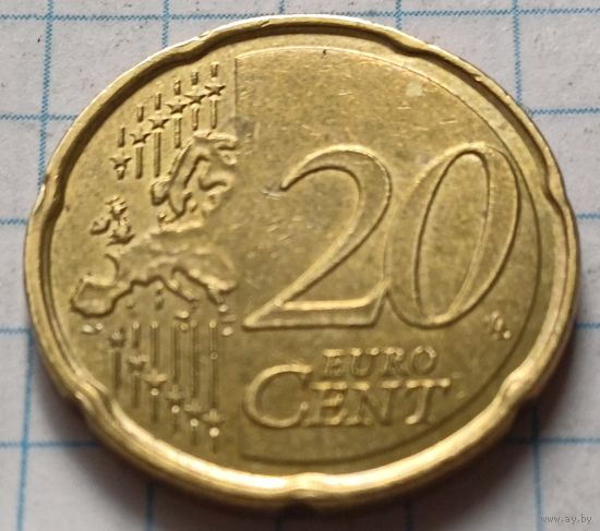 Мальта 20 евроцентов, 2008      ( 2-4-5 )