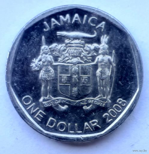 Ямайка 1 доллар, 2008 (3-14-198)