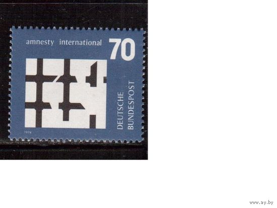 Германия(ФРГ)-1974,(Мих.814), ** , Амнистия