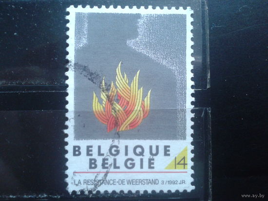 Бельгия 1992 Костер, символика